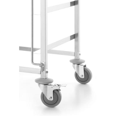 Vozík pro přepravu košů do myčky – 7 x 500x500 mm, HENDI, 615x560x(H)1710mm | 810583